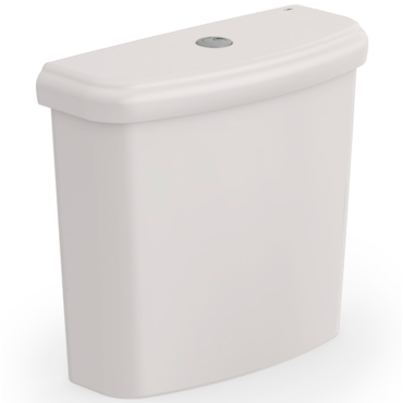 Caixa  Acoplada de Vaso Sanitário EcoFlush City TP Pergam 3/6L Caixa  Acoplada de Vaso Sanitário EcoFlush City TP Pergam 3/6L