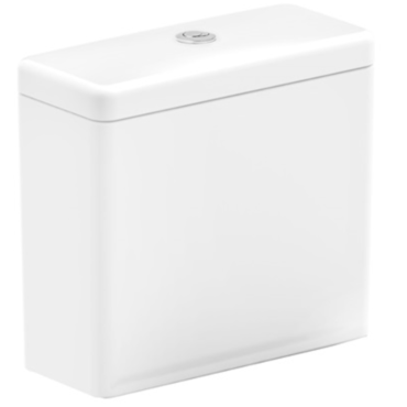 Caixa Acoplada para Vaso Sanitário EcoFlush Elite Branca 3/6L Caixa Acoplada para Vaso Sanitário EcoFlush Elite Branca 3/6L
