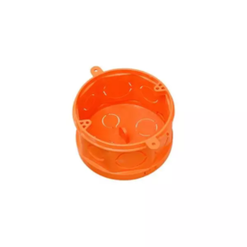 Caixa de Luz Octagonal TigreFlex Laranja 4x4