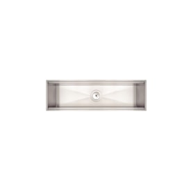 Canal Organizador em Aço Inox Tramontina P/ Sobrepor C/ Acabamento Acetinado 60x18cm