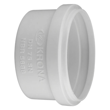 Cap PVC Esgoto 75mm Krona Cap PVC Esgoto 75mm Krona