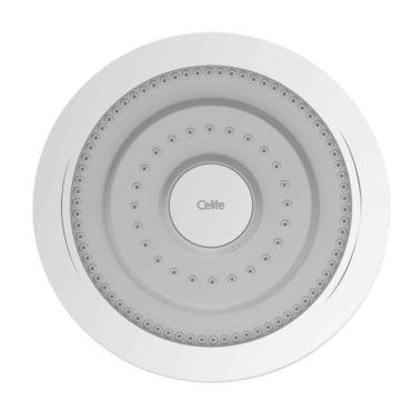 Chuveiro Celite Master Redondo Alto Limpante Cromado 120mm