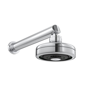 Chuveiro Deca com Tubo de Parede Acqua Plus com Entrada de Ar Cromado Chuveiro Deca com Tubo de Parede Acqua Plus com Entrada de Ar Cromado