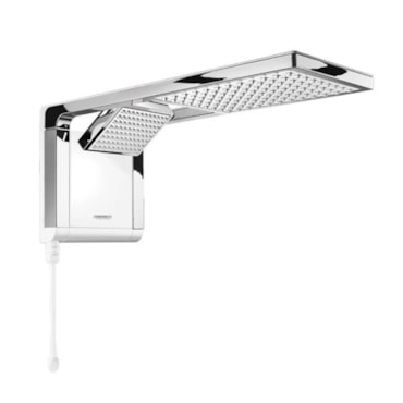 Chuveiro Eletrônico Lorenzetti Branco/Cromado Acqua Duo Ultra 220V/7800W Chuveiro Eletrônico Lorenzetti Branco/Cromado Acqua Duo Ultra 220V/7800W