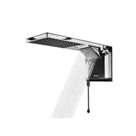 Chuveiro Eletrônico Lorenzetti Preto/Cromado Acqua Duo Ultra 220V/6800W