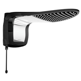 Chuveiro Eletrônico Lorenzetti Preto/Cromado Acqua Wave Ultra 127V/5500W