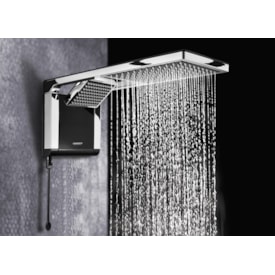 Chuveiro Lorenzetti Acqua Duo Ultra Preto e Cromado 220V 7800W