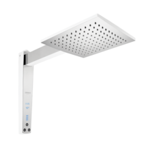 Chuveiro Lorezentti Acqua Century Digital Branco Cromado 127v 550w