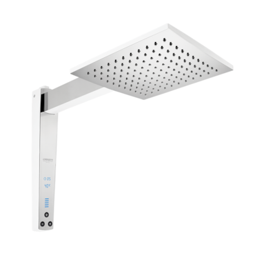 Chuveiro Lorezentti Acqua Century Digital Branco Cromado 127v 550w