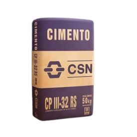 Cimento de Alta Resistência CSN CPIII RS 50kg