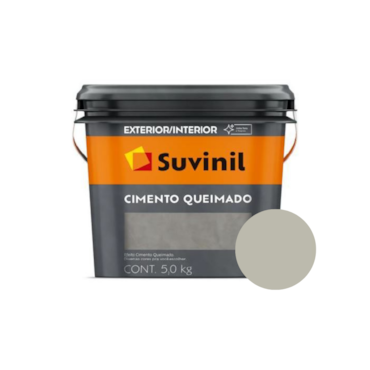 Cimento Queimado Suvinil Balde 5Kg Dia de Chuva