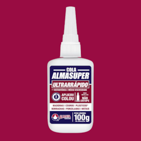 Cola Instantânea Almasuper Ultrarrápido Almata Química 100G