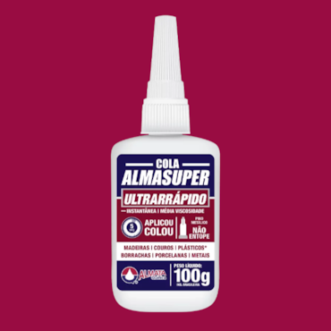 Cola Instantânea Almasuper Ultrarrápido Almata Química 100G