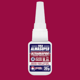 Cola Instantânea Almasuper Ultrarrápido Almata Química 20G