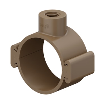 Colar Tomada PVC c/ Travas Tigre 50mmx1/2 Colar Tomada PVC c/ Travas Tigre 50mmx1/2