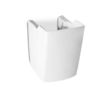 Coluna para Pia de Banheiro Suspensa Hall Branca Coluna para Pia de Banheiro Suspensa Hall Branca