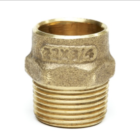 Conector Macho em Latão Forusi 22mm N03