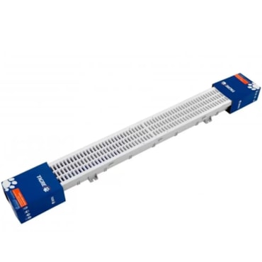 Conjunto Grelha e Calha de Piso Tigre DN100 Branco 10x100cm Conjunto Grelha e Calha de Piso Tigre DN100 Branco 10x100cm