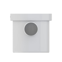 Corpo para Caixa Seca 100x100x40mm