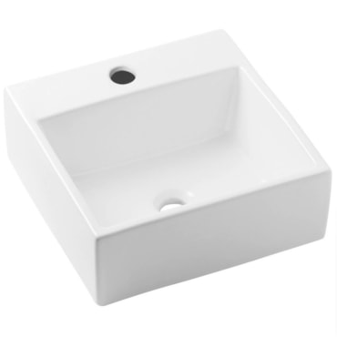 Cuba Branca com Mesa para Metal Celite de Apoio 35x35cm