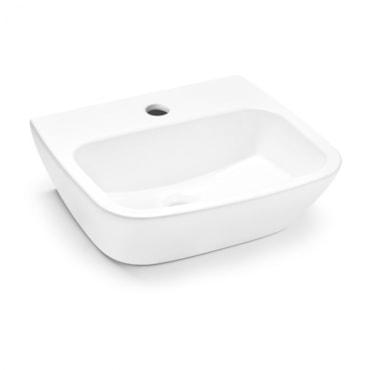 Cuba de Apoio Incepa Boss de Louça 45x39cm Branca Cuba de Apoio Incepa Boss de Louça 45x39cm Branca