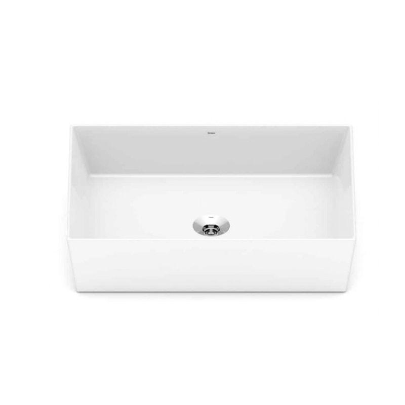 Cuba de Apoio Retangular Incepa Platinum P7 Branca 51x36cm | Casa Mattos