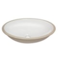 Cuba De Embutir Oval 30Cm x 39Cm - Branca