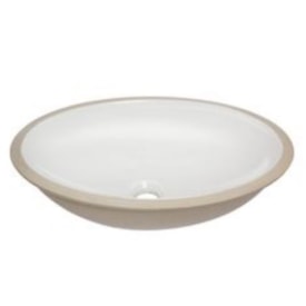 Cuba De Embutir Oval 30Cm x 39Cm - Branca