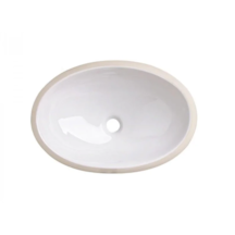 Cuba de Embutir Oval Branco 49X32,5cm