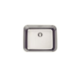 Cuba de Embutir Tramontina Dora 50 BL R6 Aço Inox Escovado C/ Válvula 50x40cm