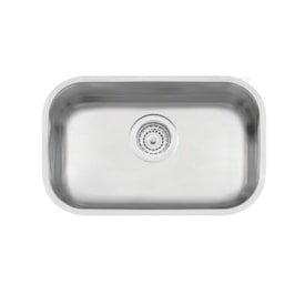 Cuba de embutir Tramontina Lavinia Aço Inox Escovado 47x30 cm