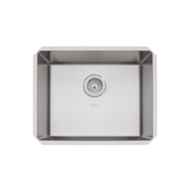 Cuba de Embutir Tramontina Quadrum Aço Inox Acabamento Scotch Brite 50x40cm 94007/112