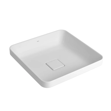 Cuba de Sobrepor Deca Quadrada Slim Branco 40x40cm