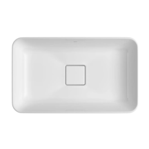 Cuba de Sobrepor Deca Retangular Branco Slim 30x50cm