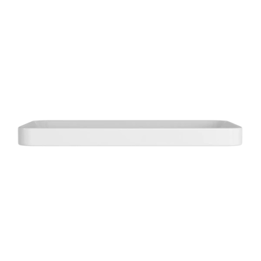 Cuba de Sobrepor Deca Retangular Branco Slim 30x50cm