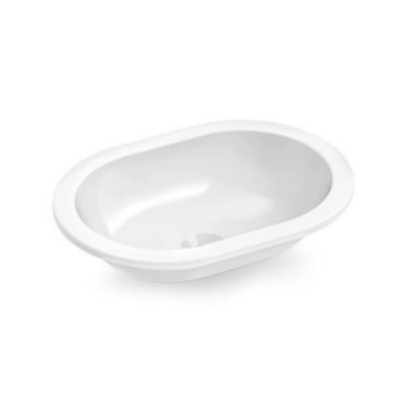 Cuba de Sobrepor ou Embutir Oval 43Cm x 31Cm - Branca Cuba de Sobrepor ou Embutir Oval 43Cm x 31Cm - Branca