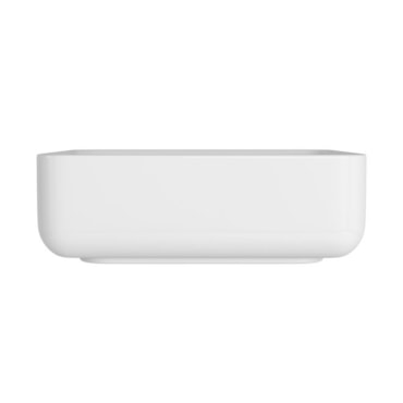 Cuba Deca Quadrada Slim de Apoio Branco 40cm