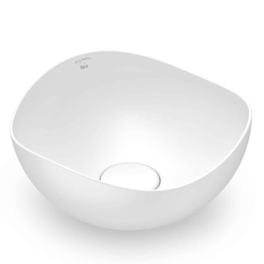 Cuba Redonda de Apoio Roca Ruy Ohtak Branco 35cm Cuba Redonda de Apoio Roca Ruy Ohtak Branco 35cm