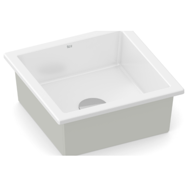 Cuba Sobrepor/Embutir 330x330mm Optica PQ33 Branco Cuba Sobrepor/Embutir 330x330mm Optica PQ33 Branco