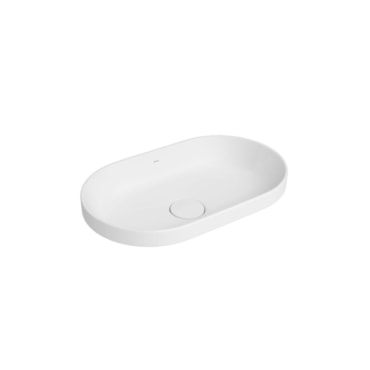 Cuba Sobrepor Oval Branco Deca 50cm
