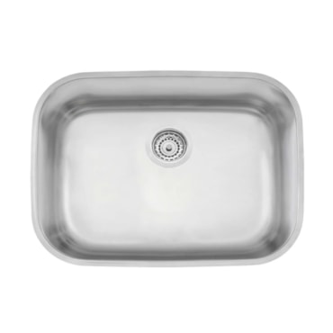 Cuba Tramontina em Inox Acetinado de Embutir + Válvula Lavínia 48BL 48x34cm Cuba Tramontina em Inox Acetinado de Embutir + Válvula Lavínia 48BL 48x34cm