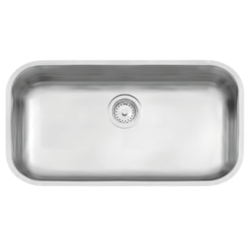 Cuba Tramontina Inox de Embutir com Válvula 3 1/2' Lavínia Acetinado 56x34cm 94024/107