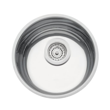 Cuba Tramontina Luna Inox Alto Brilho Polido de Embutir Redonda 30cm 94010/202