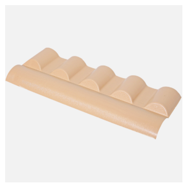 Cumeeira Colonial Marfim Articulada Superior PVC Precon