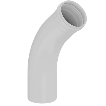 Curva Longa de 45° para Esgoto Primário 100mm Curva Longa de 45° para Esgoto Primário 100mm