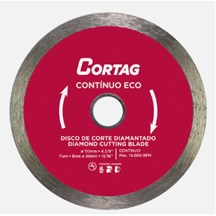 Disco Diamantado Contínuo Eco 110mm Cortag