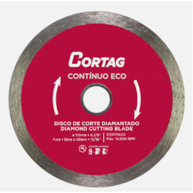 Disco Diamantado Contínuo Eco 110mm Cortag