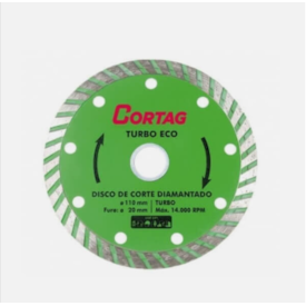 Disco Diamantado Turbo Eco 110mm Cortag