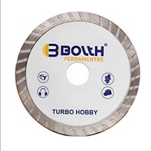 Disco Diamantado Turbo Hobby Branco Bolth 110x20mm