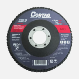 Disco Flap de Desbaste Porcelanato 115mm G120 Cortag